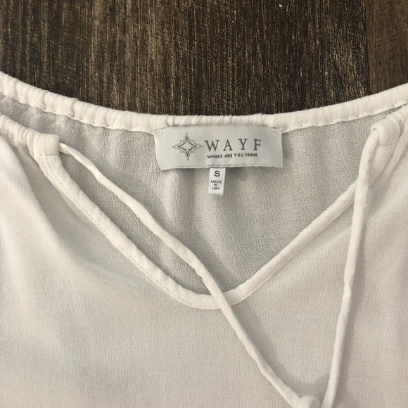 WAYF | Tie-Front Top - Picture 3 of 4